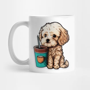 cute coffee dog Mug